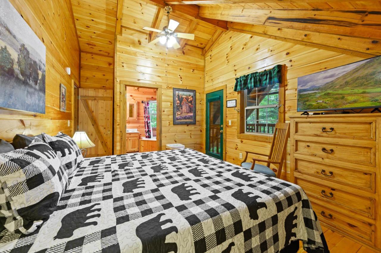 Gypsy Road - Privacy! Log Cabin With Hot Tub, Wifi, Directv And Arcade Севьервилл Экстерьер фото